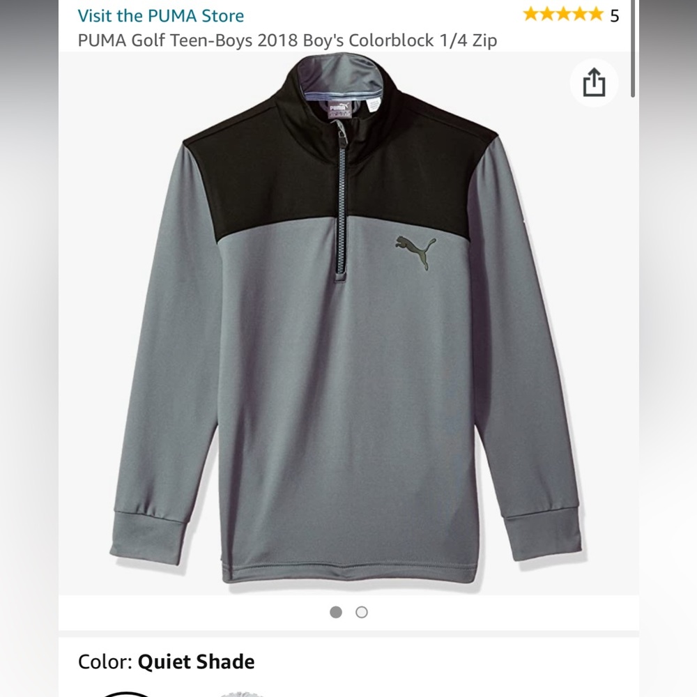Puma Active wear boys long sleeve